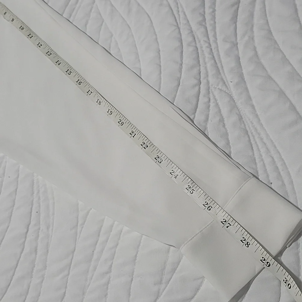 Calvin Klein White Large Shirt for Women with buttons and long sleeves - Picture 7 of 8